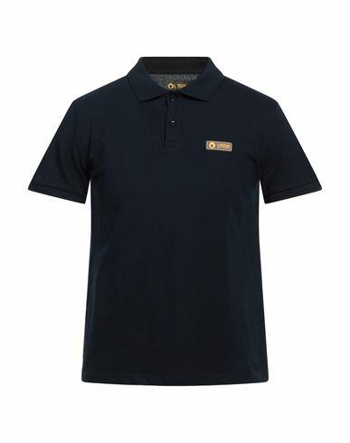 Ciesse Piumini Man Polo shirt Midnight blue Cotton Cover