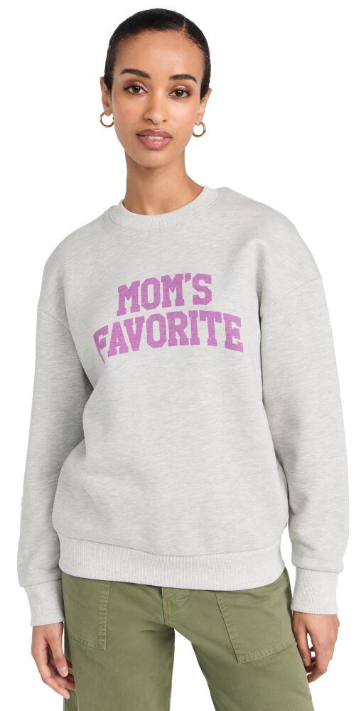 Favorite Daughter Mom's Favorite Sweatshirt Heather Grey Cover