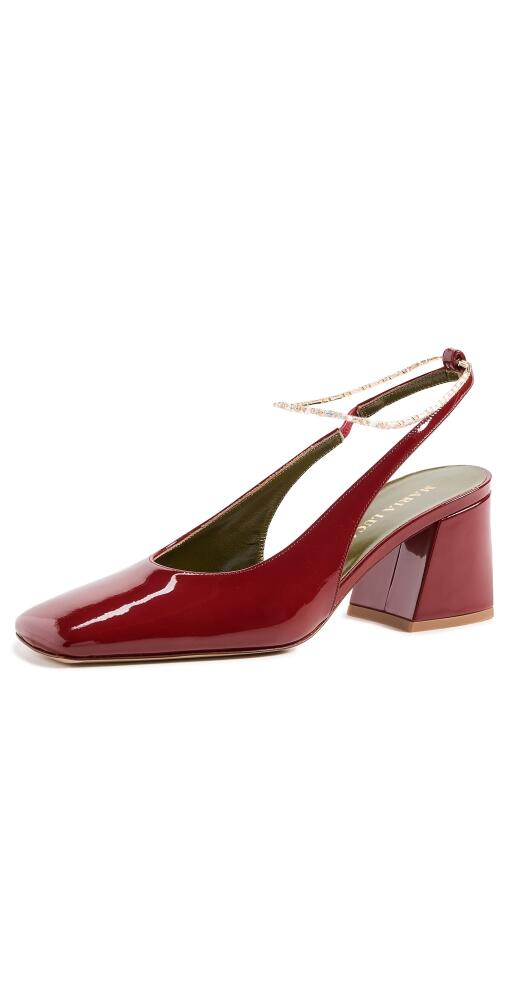 Maria Luca Ilaria Slingback Pumps Medium Red Cover