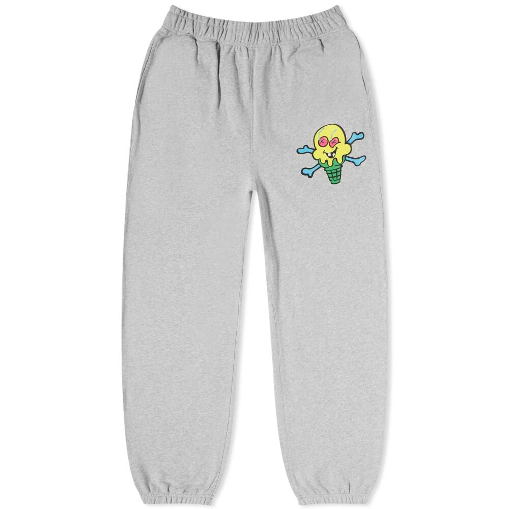 ICECREAM Men's Cones & Bones Sweat Pants in Heather Grey Cover