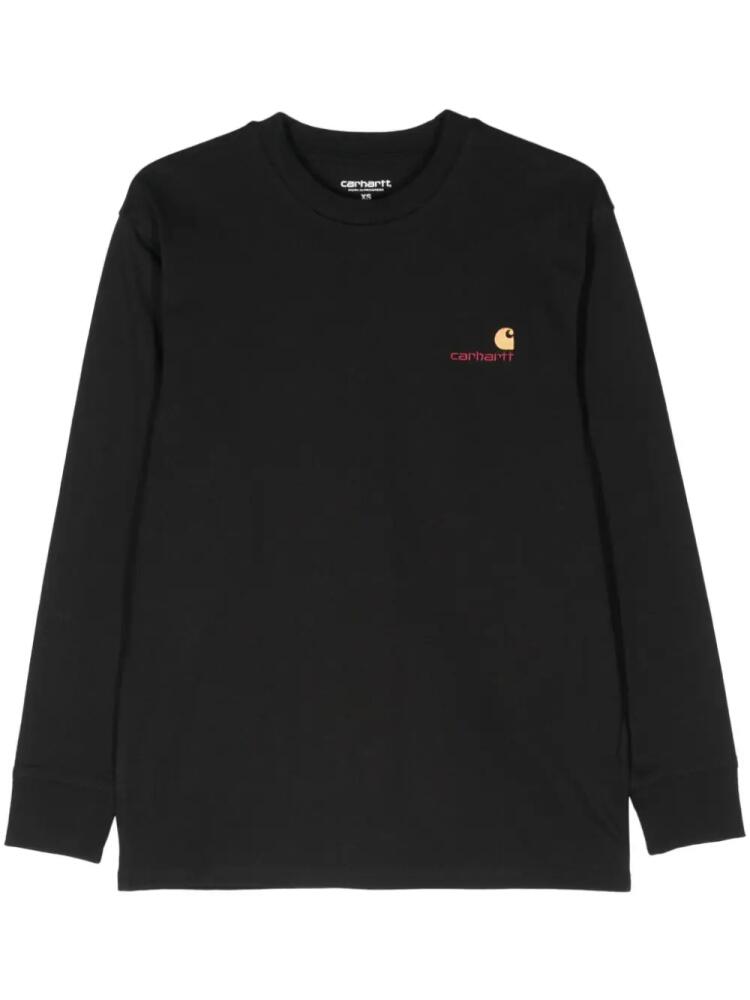 Carhartt WIP logo-embroidered T-shirt - Black Cover