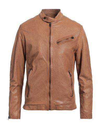 Masterpelle Man Jacket Camel Leather Cover