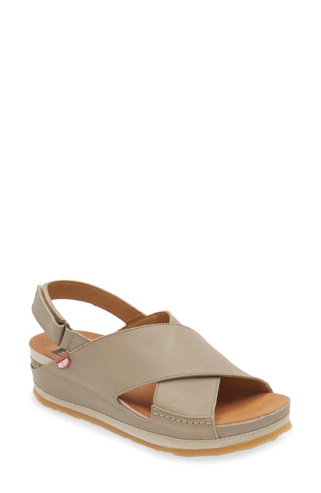 On Foot 204 Slingback Sandal in Taupe Cover