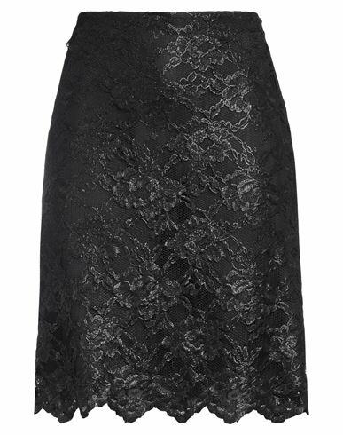 Aspesi Woman Mini skirt Black Viscose, Polyamide, Polyurethane Cover