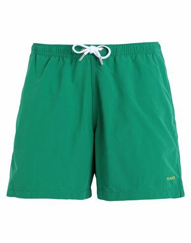 Maison Labiche Man Swim trunks Green Polyamide Cover