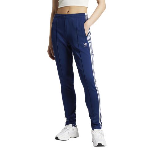 adidas Originals Womens adidas Originals SST Classic Track Pants - Womens Dark Blue XXS Cover