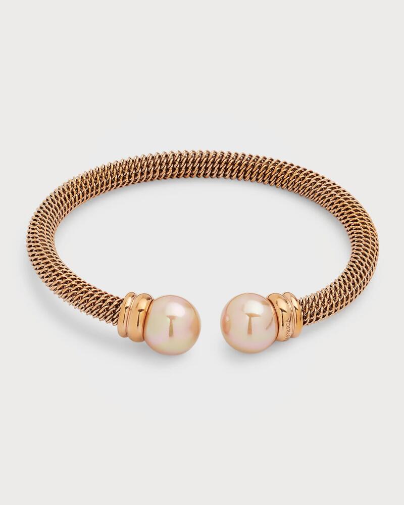 Majorica Tender Kissing Pearl Bracelet, Light Pink Cover