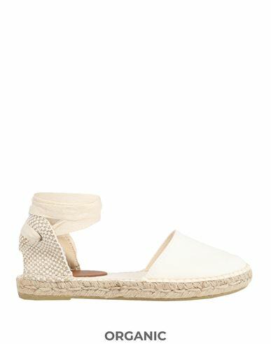 8 By Yoox Poveda Textil Woman Espadrilles Ivory Organic cotton Cover