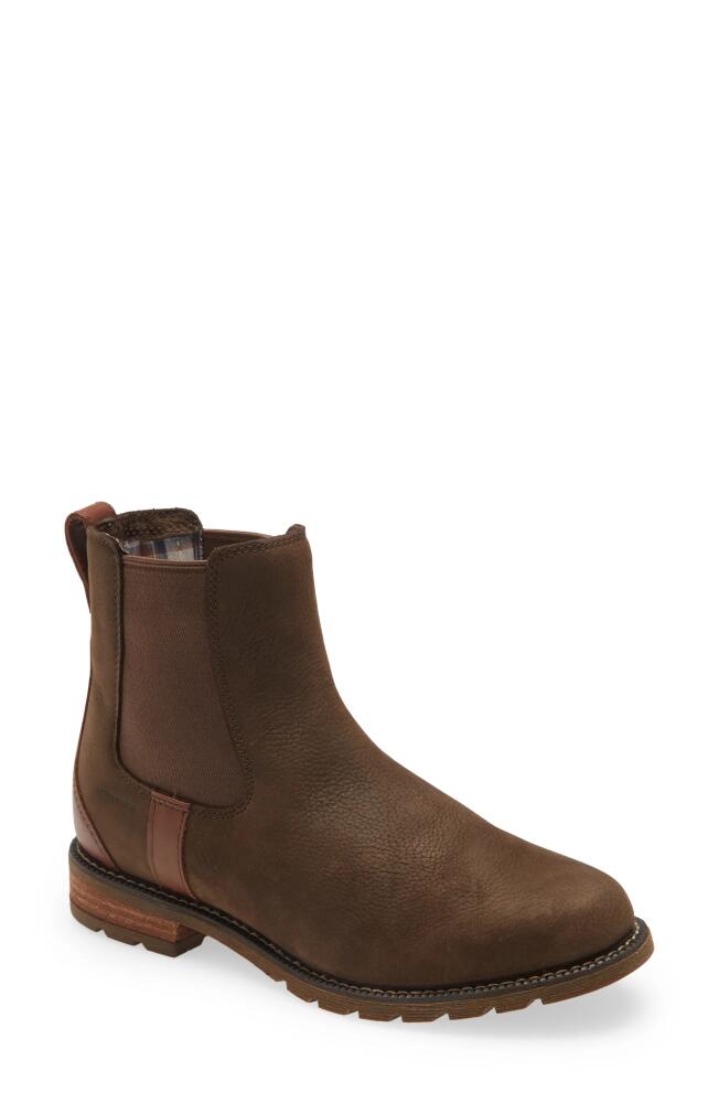 Ariat Wexford Waterproof Chelsea Boot in Java Leather Cover