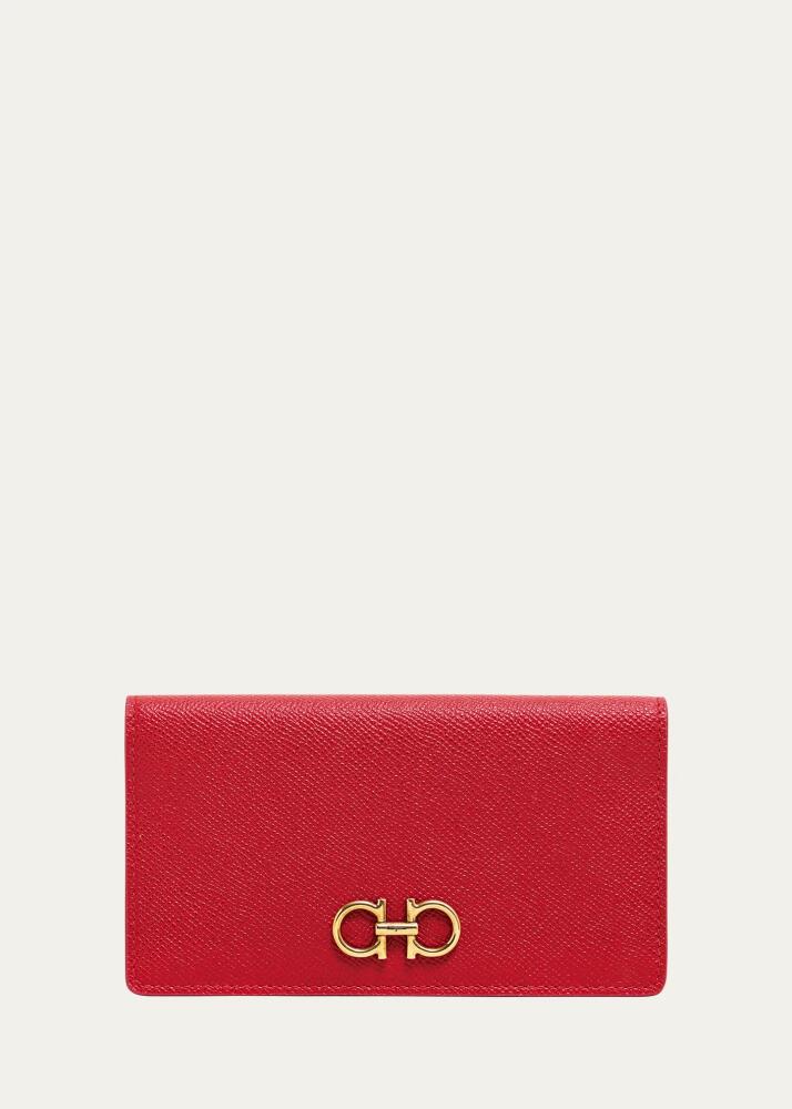 Ferragamo Gemini Bifold Leather Wallet Cover