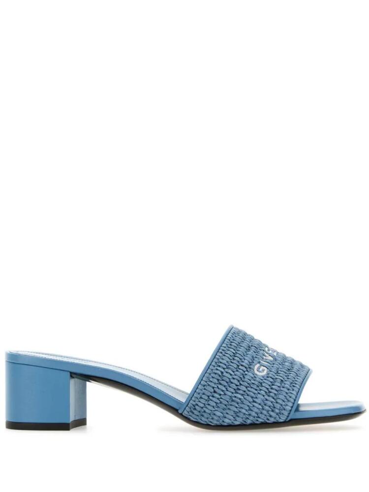 Givenchy 45mm 4G mules - Blue Cover