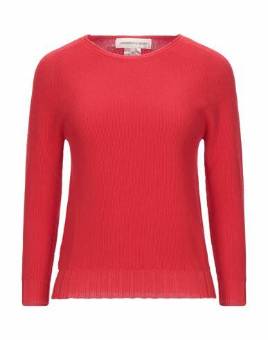 Lamberto Losani Woman Sweater Red Cotton Cover