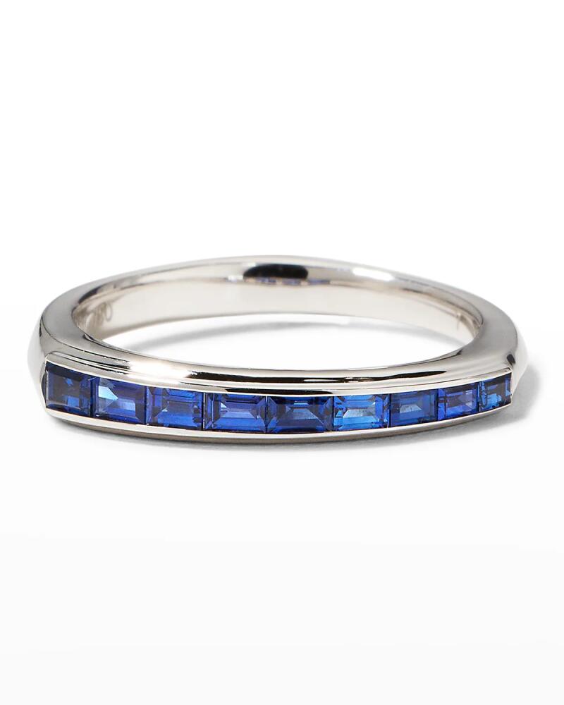 Stephen Webster Baguette Stack Ring with Blue Sapphires Cover