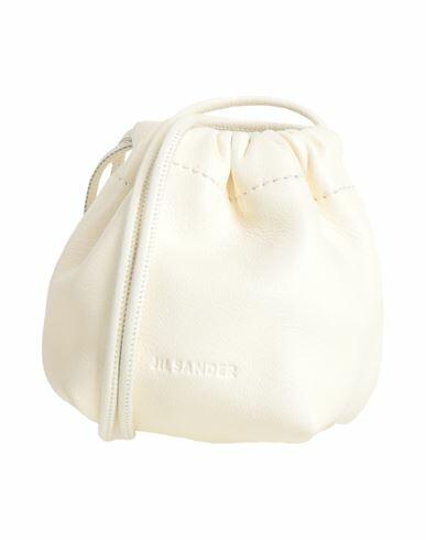 Jil Sander Woman Cross-body bag Ivory Leather Cover