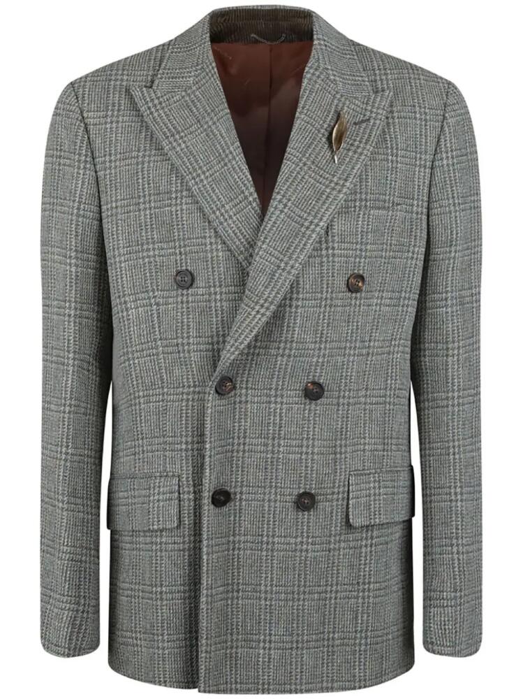 Golden Goose checked blazer - Grey Cover