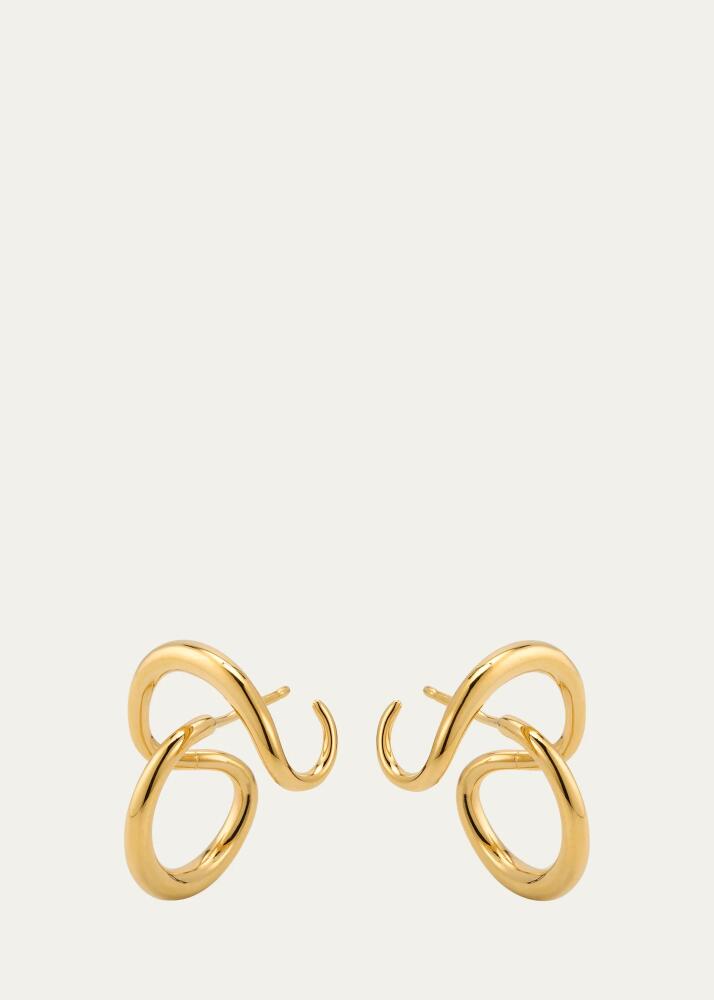 Charlotte Chesnais Hana Earrings in Yellow Gold Vermeil Cover