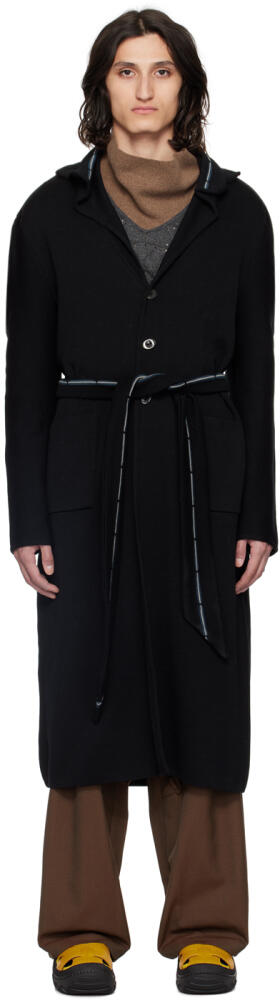 Kiko Kostadinov Black Ugo Coat Cover