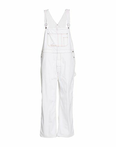 Amiri Man Overalls White Cotton Cover