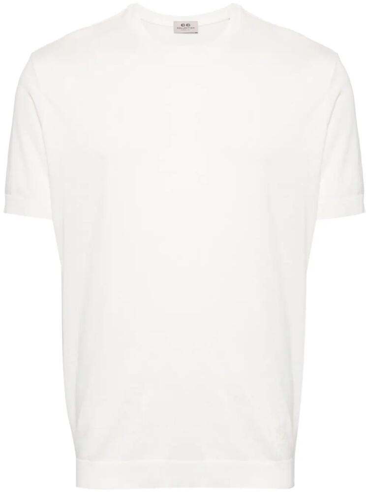 Corneliani crew-neck cotton T-shirt - White Cover