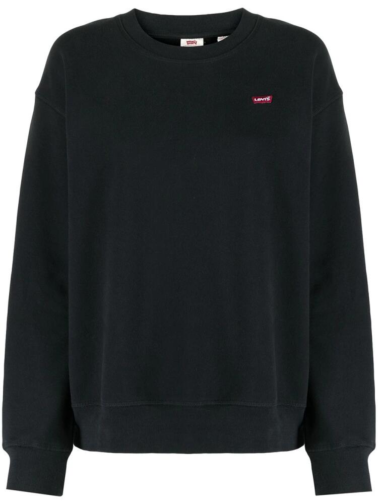 Levi's logo embroidered sweatshirt - Black Cover