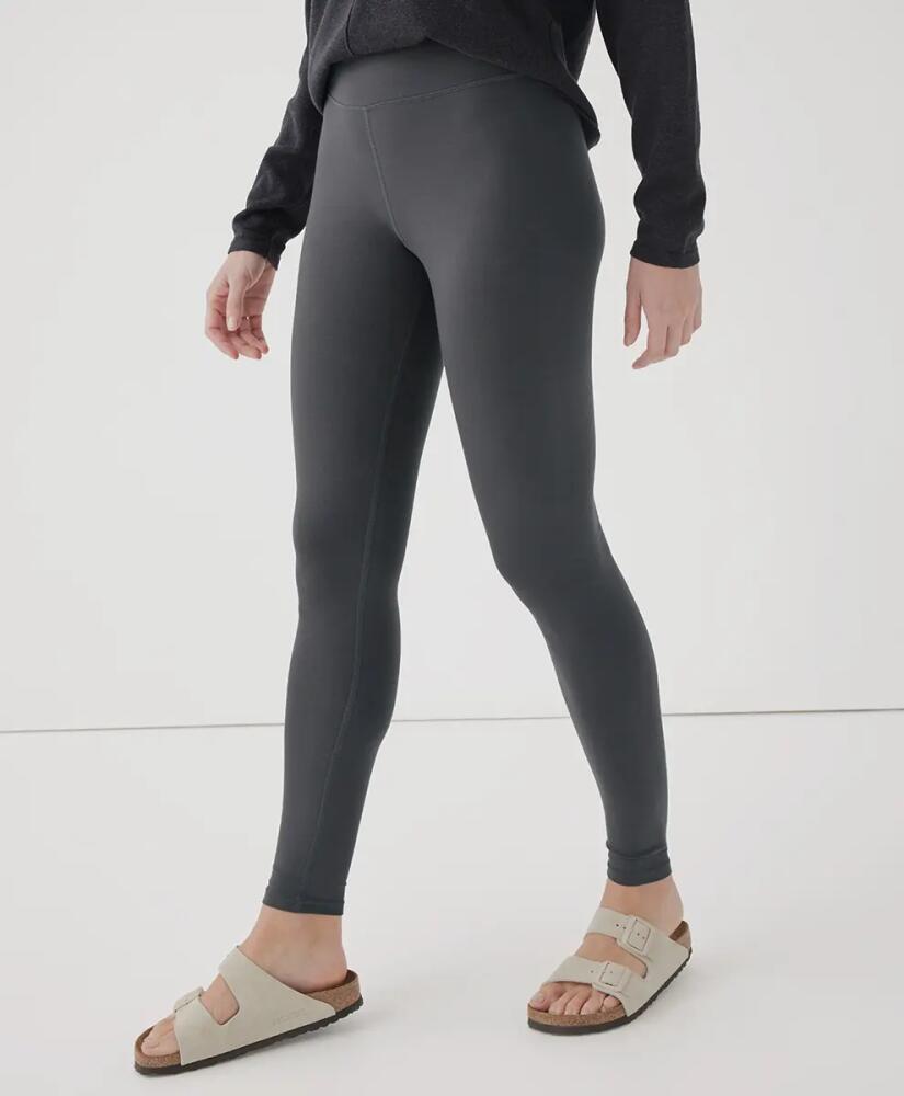 Pact PureFit Legging Made With Organic Cotton in Storm Cover