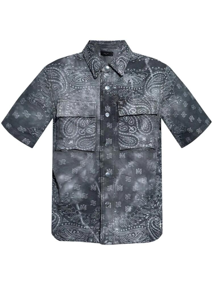 AMIRI bandana-print shirt - Black Cover