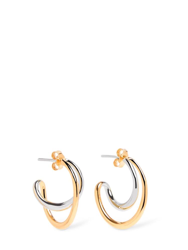 CHARLOTTE CHESNAIS Mini Initial Vermeil & Silver Earrings Cover