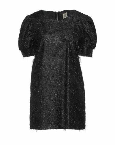 5rue Woman Mini dress Black Polyester Cover