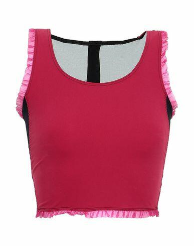 Sàpopa Woman Top Red Nylon, Elastane, Polyester Cover