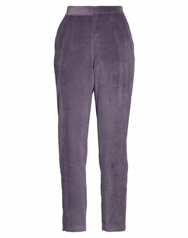 Niū Woman Pants Purple Polyester, Polyamide, Elastane Cover