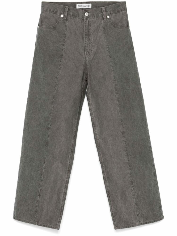 OUR LEGACY Fatigue jeans - Grey Cover