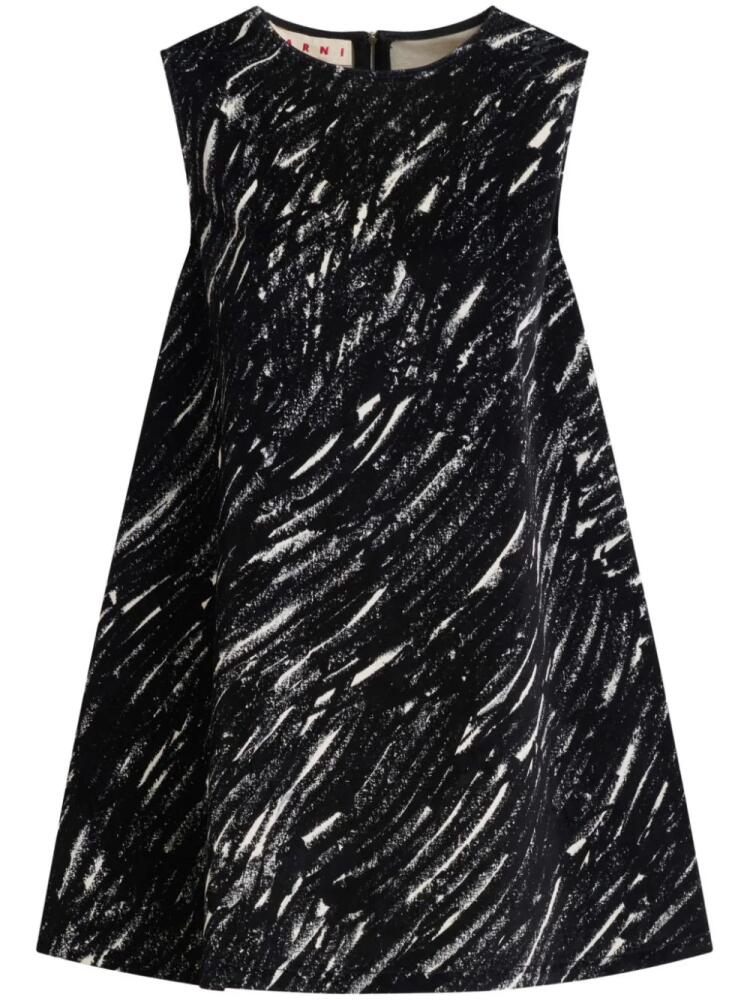 Marni abstract mini dress - Black Cover