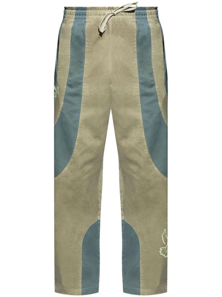 PUMA two-tone cotton track pants - Neutrals Cover