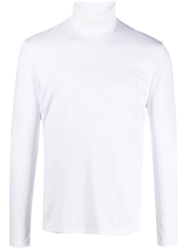 VTMNTS roll-neck long-sleeved T-shirt - White Cover