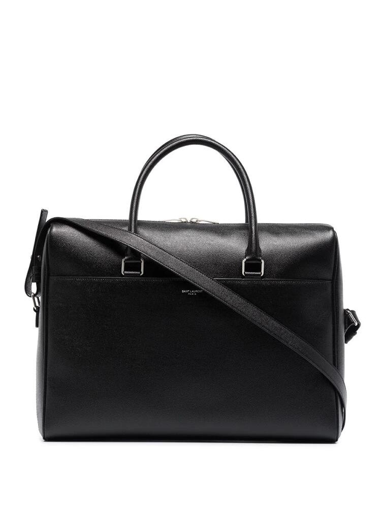 Saint Laurent Duffle leather briefcase - Black Cover