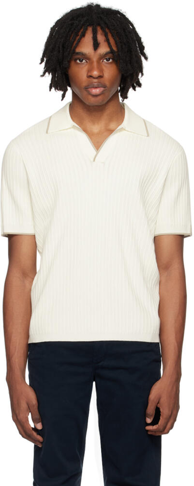 rag & bone Off-White Harbor Polo Cover