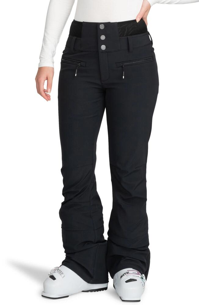 Roxy Rising High Waterproof Shell Snow Pants in True Black Cover