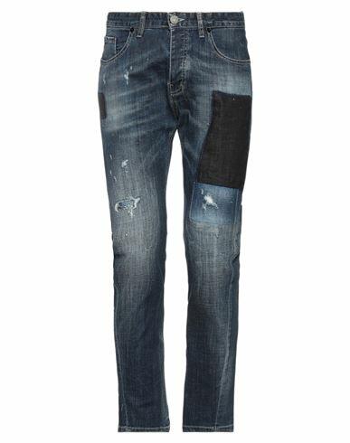 Pmds Premium Mood Denim Superior Man Jeans Blue Cotton, Elastane Cover