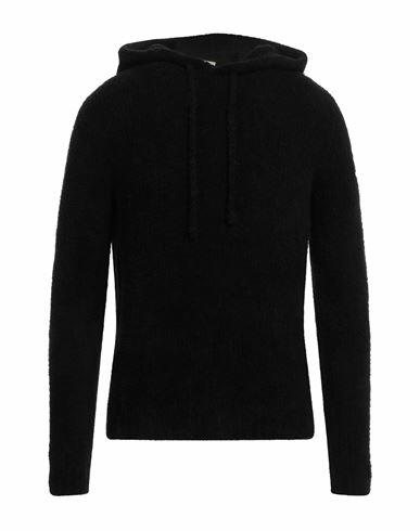 Ten C Man Sweater Black Wool, Polyamide Cover