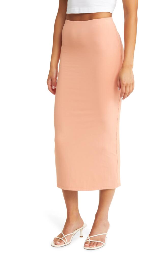 Sophie Rue Palma Knit Pencil Skirt in Dusty Papaya Cover