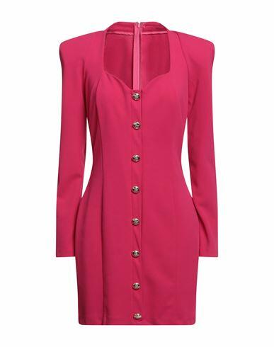 Aniye By Woman Mini dress Fuchsia Polyester, Elastane Cover