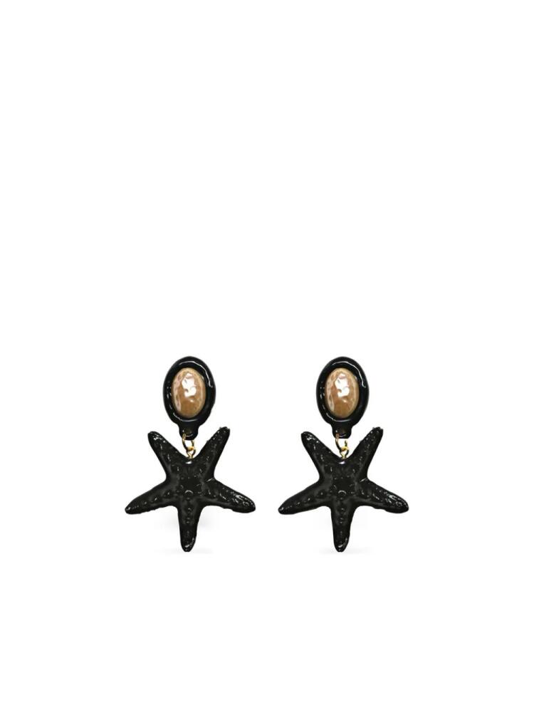 JULIETTA Riviera Queen earrings - Black Cover