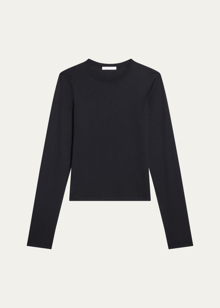 Helmut Lang Slim Long-Sleeve Logo Tee Cover