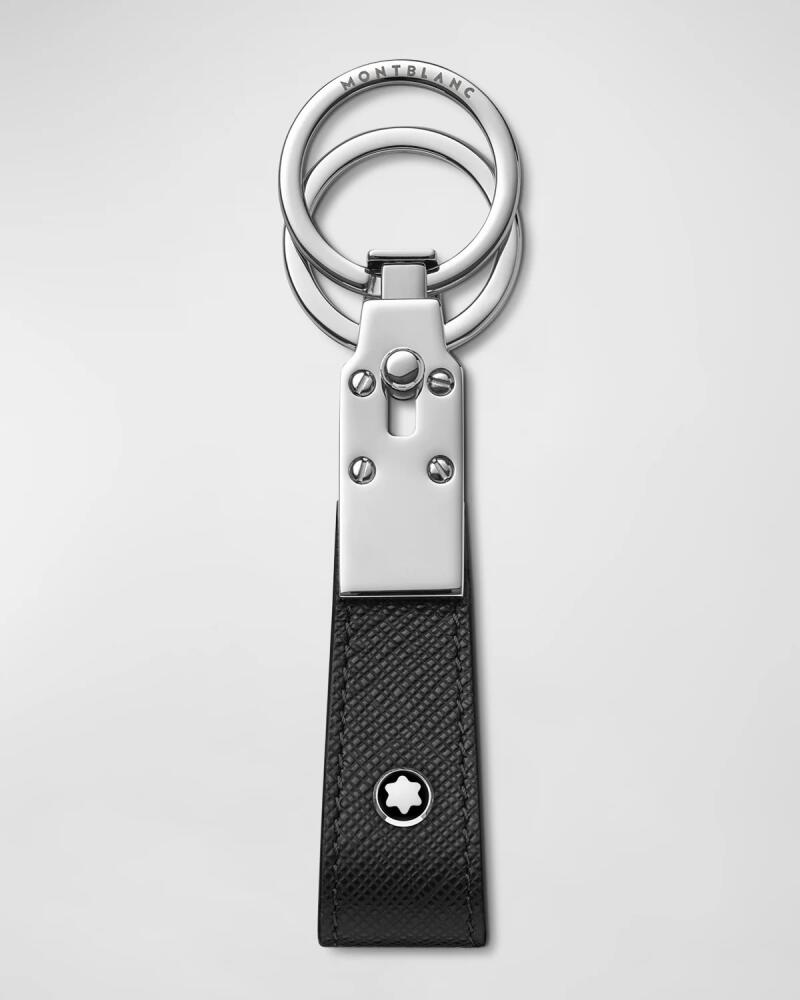 Montblanc Men's Sartorial Leather Loop Key Fob Cover