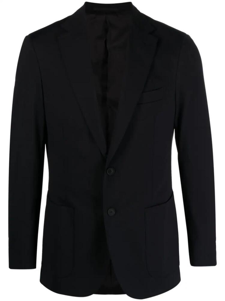 Boggi Milano peak-lapels single-breasted blazer - Black Cover