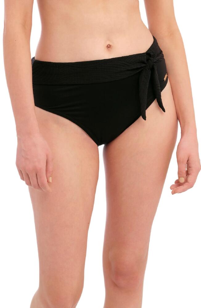 Fantasie Ottawa High Waist Bikini Bottoms in Black Cover