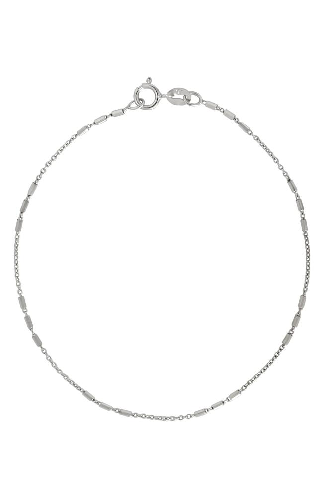 Bony Levy 14K Gold Chain Bracelet in 14K White Gold Cover