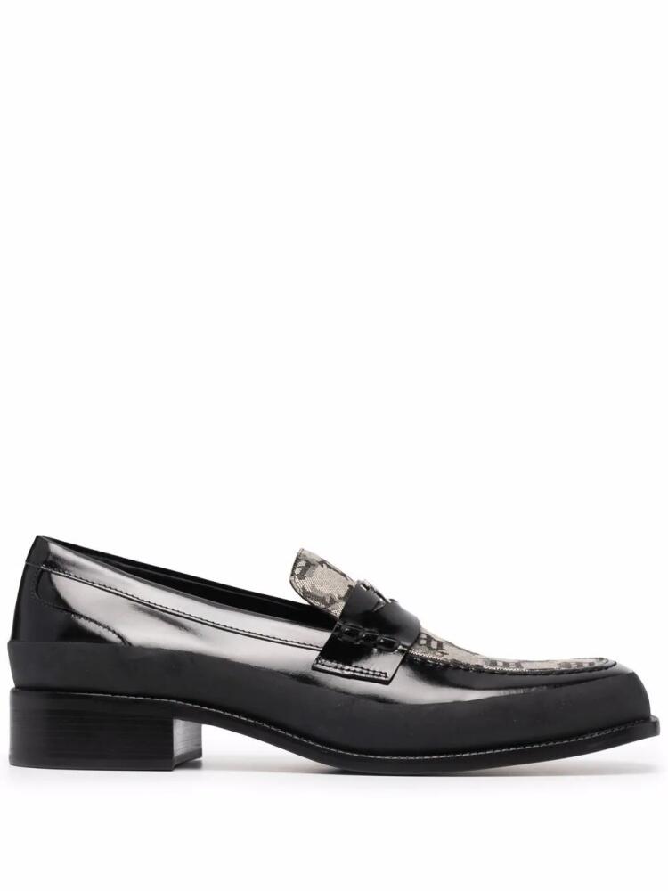 MISBHV The Brutalist jacquard loafers - Black Cover