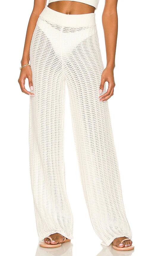 Tularosa Maeve Knit Pant in Ivory Cover