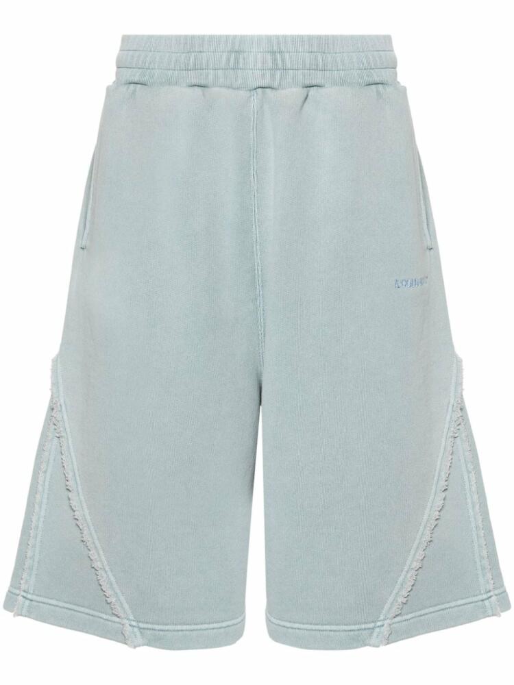 A-COLD-WALL* Cubist cotton track shorts - Blue Cover